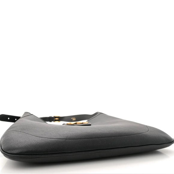 Gucci Aphrodite Medium Shoulder Bag – Black Goatskin Leather - Picture 15 of 16